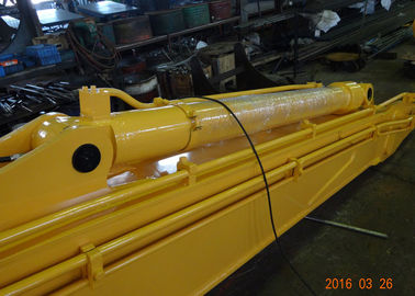 Construction Long Reach Excavator Booms  0.6 Cum GP Bucket JCB Yellow Color