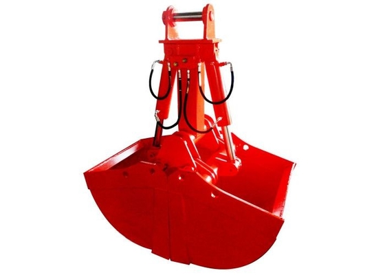 Ekskawator Clamshell Bucket Clamshell Grapple Excavator Wysokiej wydajności przymocowania o dużej pojemności