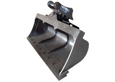1800mm Width Power Tilt Excavator Attachment Double Cylinder Q345B NM400 Material