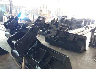 1800mm Width Power Tilt Excavator Attachment Double Cylinder Q345B NM400 Material