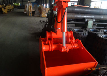 Customized 600L Excavator Bucket Grab Clamshell For Doosan DX150 Excavator
