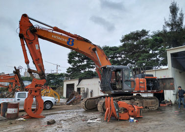 Clamshell Design Excavator Rotating Grapple Orange Peel For Timber Wood Grabbing