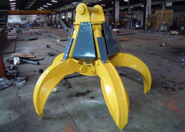 Yellow Electric Orange Peeler Machine Komatsu PC350 For 28-35 Ton Excavator