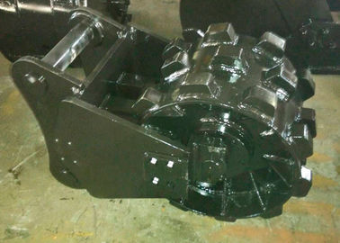 Hyking Excavator Compaction Wheel , Skid Steer Compaction Wheel With Lubricant System