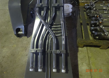 Customized Excavator Stick Extension , Excavator Boom Stick Q345B Sheet Material